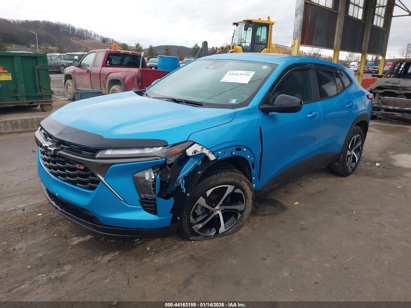 2025 Chevrolet Trax VIN KL77LGEP1SC116701 IAAI salvage auction — LEFT FRONT, Salvage (Pennsylvania), sold $6,050 on 2026-07-29 (photo 6)