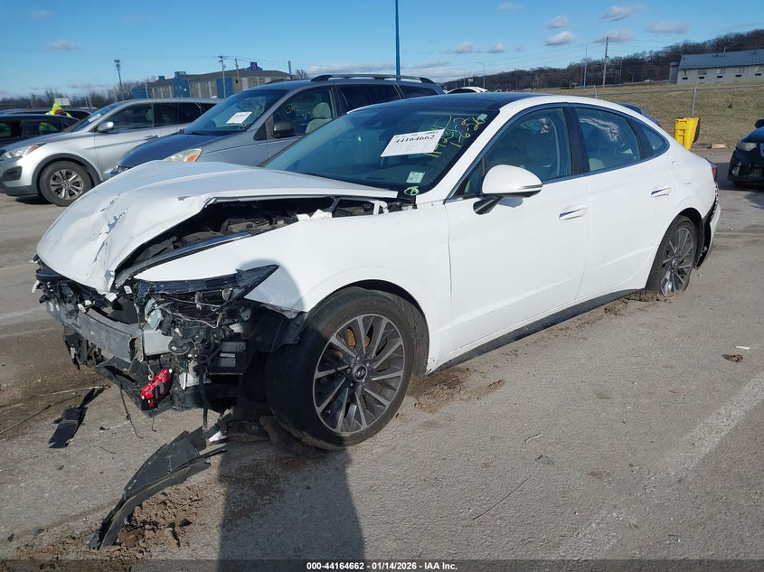 2020 Hyundai Sonata VIN 5NPEH4J29LH010197 IAAI salvage auction — FRONT END, Other, sold $2,100 on 2026-07-14 (photo 2)