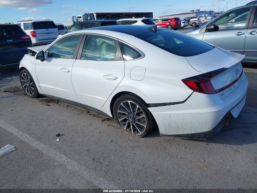 2020 Hyundai Sonata VIN 5NPEH4J29LH010197 IAAI salvage auction — FRONT END, Other, sold $2,100 on 2026-07-14 (photo 3)
