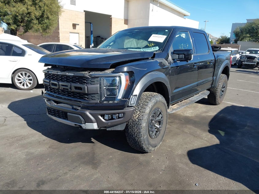 2023 Ford F-150 VIN 1FTFW1RGXPFA44173 IAAI salvage auction — Side, Salvage Certificate (California), sold $24,075 on 2026-06-12 (photo 2)