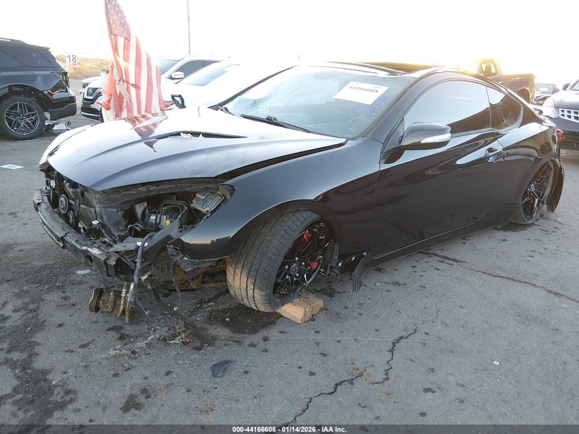 2015 Hyundai Genesis VIN KMHHU6KJXFU129179 IAAI salvage auction — ROLLOVER, Salvage Title, sold $225 on 2026-07-22 (photo 2)