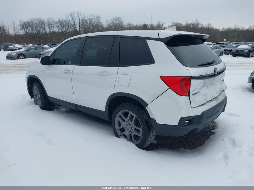 2023 Honda Passport VIN 5FNYF8H55PB010258 IAAI salvage auction — REAR END, Salvage - Greater Than 75% (Maryland), sold $11,950 on 2026-09-02 (photo 3)