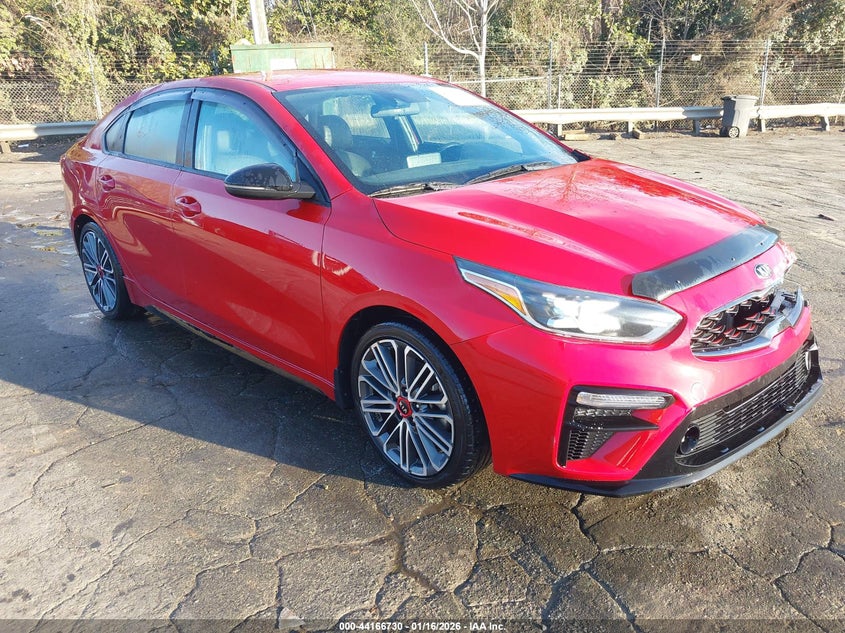 2021 Kia Forte VIN 3KPF44AC5ME395157 IAAI salvage auction — LEFT SIDE, Salvage (North Carolina), sold $3,525 on 2026-08-01 (photo 1)