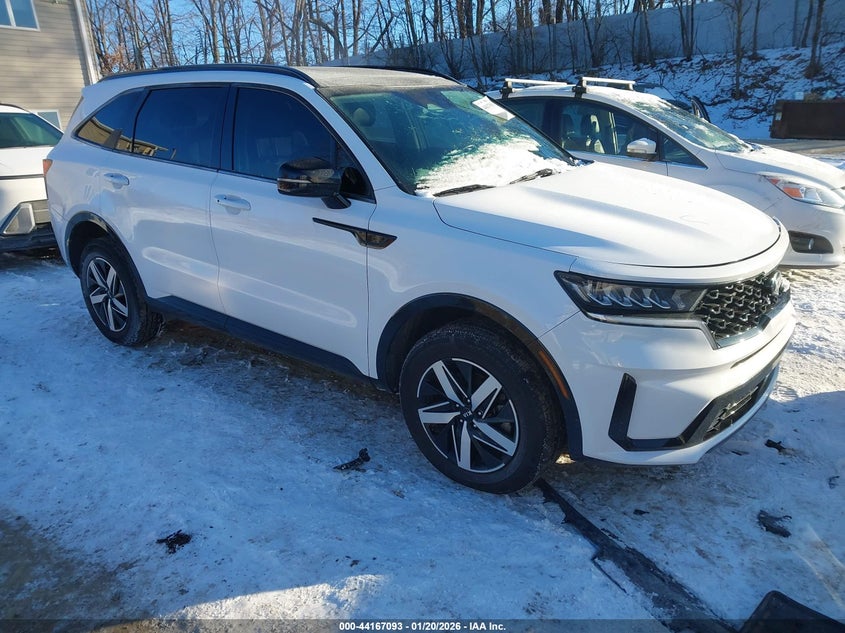 2021 Kia Sorento VIN 5XYRHDLF8MG025025 IAAI salvage auction — FRONT END, Salvage (Pennsylvania), sold $8,500 on 2026-07-28 (photo 1)