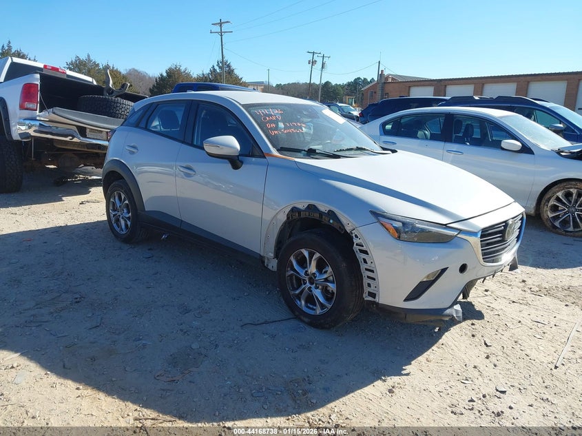 2021 Mazda Cx-3 VIN JM1DKDB70M1504562 IAAI salvage auction — LEFT FRONT, Salvage (South Carolina), sold $2,450 on 2026-07-27 (photo 1)