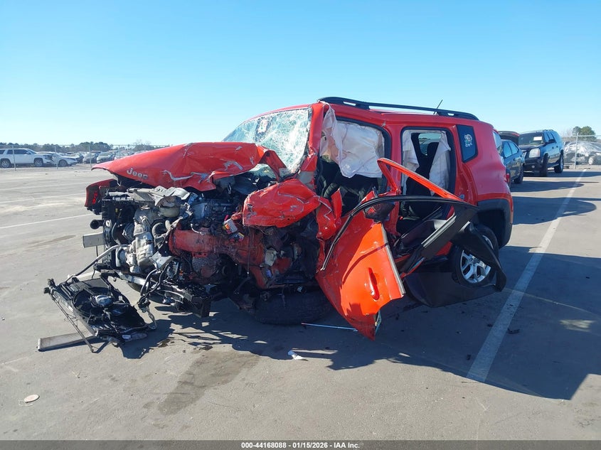 2017 Jeep Renegade VIN ZACCJBBB2HPF86730 IAAI salvage auction — FRONT END, Salvage Title, sold $150 on 2026-08-19 (photo 2)