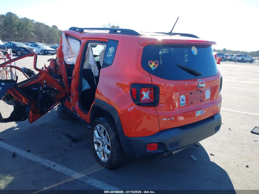 2017 Jeep Renegade VIN ZACCJBBB2HPF86730 IAAI salvage auction — FRONT END, Salvage Title, sold $150 on 2026-08-19 (photo 3)