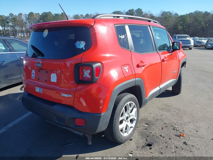 2017 Jeep Renegade VIN ZACCJBBB2HPF86730 IAAI salvage auction — FRONT END, Salvage Title, sold $150 on 2026-08-19 (photo 4)
