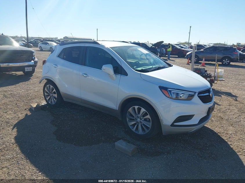 2019 Buick Encore VIN KL4CJASB8KB905327 IAAI salvage auction — REAR END, Original (Texas), sold $1,675 on 2026-07-29 (photo 1)