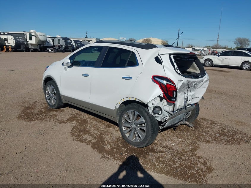 2019 Buick Encore VIN KL4CJASB8KB905327 IAAI salvage auction — REAR END, Original (Texas), sold $1,675 on 2026-07-29 (photo 3)