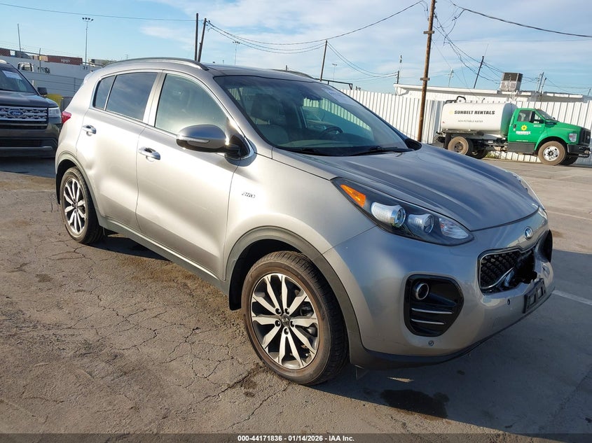 2019 Kia Sportage VIN KNDPNCACXK7575713 IAAI salvage auction — LEFT REAR, Other, sold $4,250 on 2026-07-29 (photo 1)