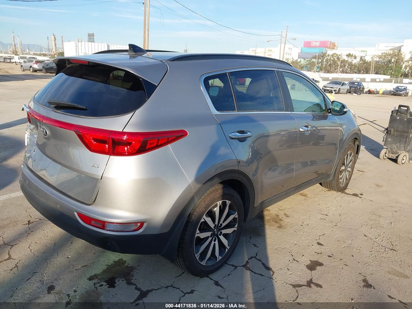 2019 Kia Sportage VIN KNDPNCACXK7575713 IAAI salvage auction — LEFT REAR, Other, sold $4,250 on 2026-07-29 (photo 4)