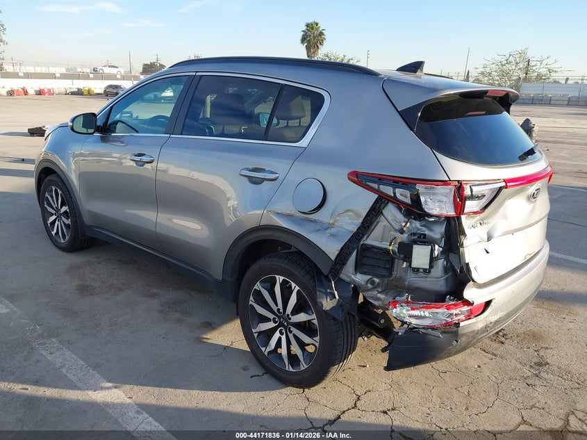 2019 Kia Sportage VIN KNDPNCACXK7575713 IAAI salvage auction — LEFT REAR, Other, sold $4,250 on 2026-07-29 (photo 6)