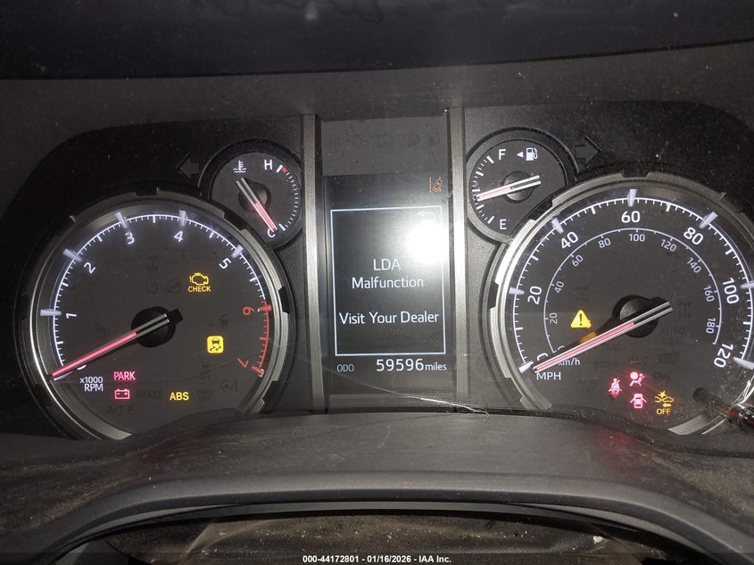 2022 Toyota 4runner VIN JTEPU5JR0N6083314 IAAI salvage auction — FRONT END, Salvage Title, sold $11,300 on 2026-08-21 (photo 7)