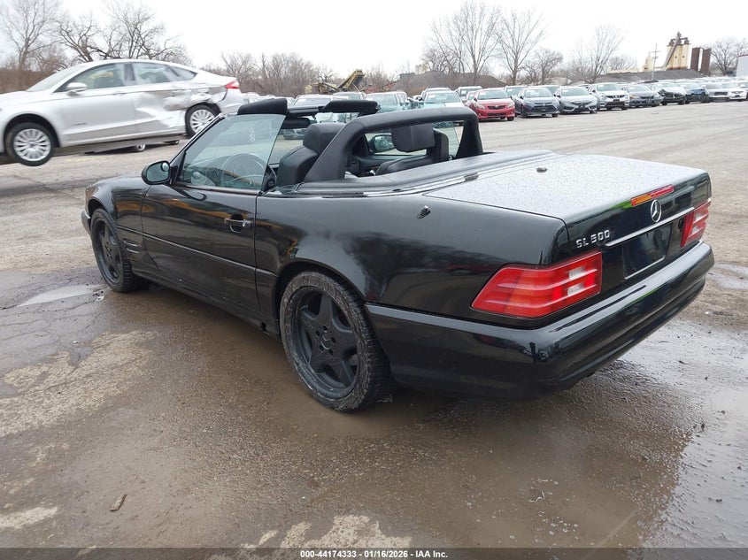2002 Mercedes-benz Sl-klasse VIN WDBFA68F52F201801 IAAI salvage auction — FRONT END, Clear (Missouri), sold $5,400 on 2026-07-31 (photo 3)