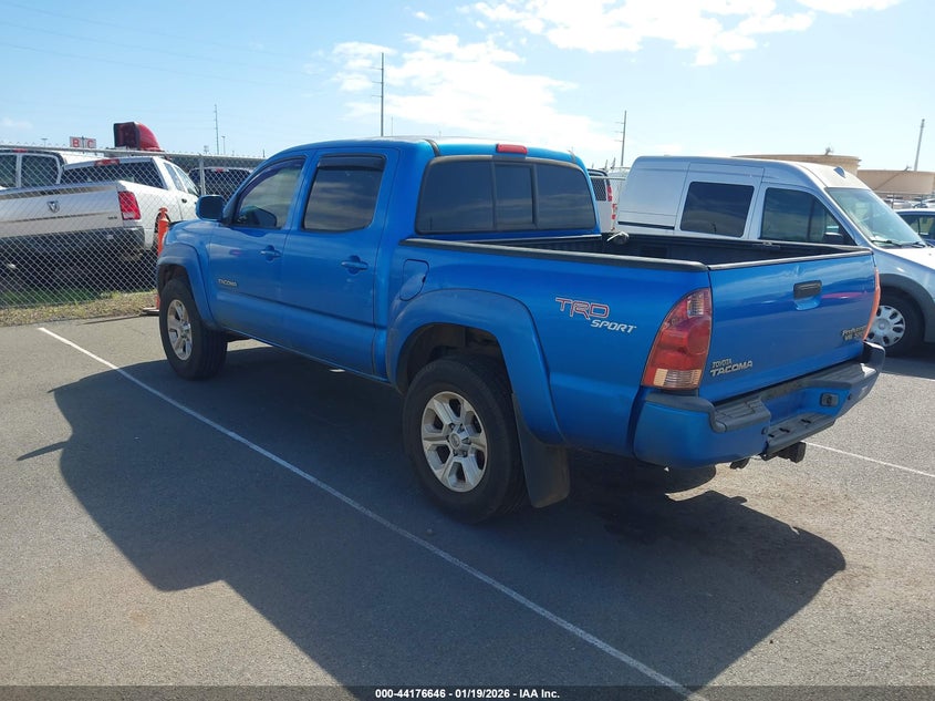2006 Toyota Tacoma VIN 5TEJU62N36Z304405 IAAI salvage auction — FRONT END, Clear (Hawaii), sold $25 on 2026-07-28 (photo 3)