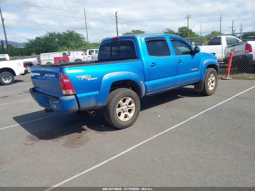 2006 Toyota Tacoma VIN 5TEJU62N36Z304405 IAAI salvage auction — FRONT END, Clear (Hawaii), sold $25 on 2026-07-28 (photo 4)