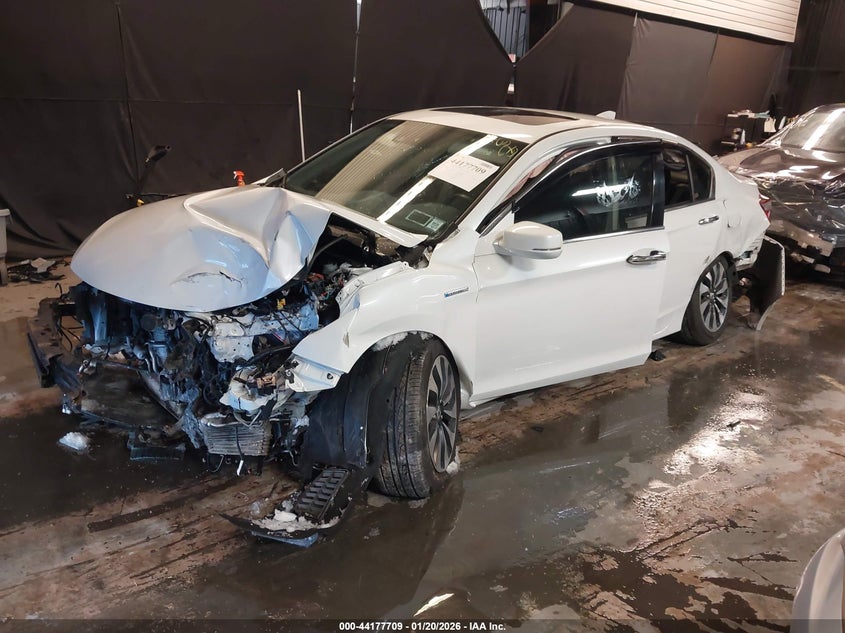 2017 Honda Accord VIN JHMCR6F58HC003925 IAAI salvage auction — FRONT & REAR, Salvage Title, sold $400 on 2026-07-28 (photo 2)