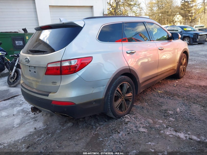 2014 Hyundai Santa fe VIN KM8SRDHF0EU078837 IAAI salvage auction — LEFT FRONT, Salvage Title, sold $1,850 on 2026-07-07 (photo 4)