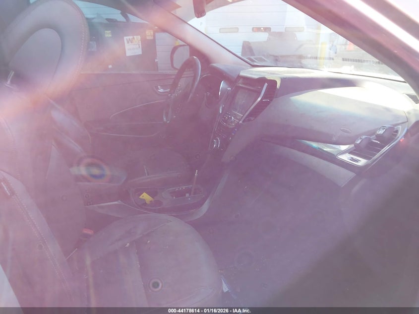 2014 Hyundai Santa fe VIN KM8SRDHF0EU078837 IAAI salvage auction — LEFT FRONT, Salvage Title, sold $1,850 on 2026-07-07 (photo 5)