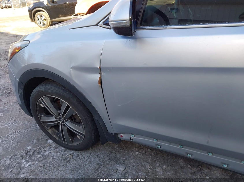 2014 Hyundai Santa fe VIN KM8SRDHF0EU078837 IAAI salvage auction — LEFT FRONT, Salvage Title, sold $1,850 on 2026-07-07 (photo 6)