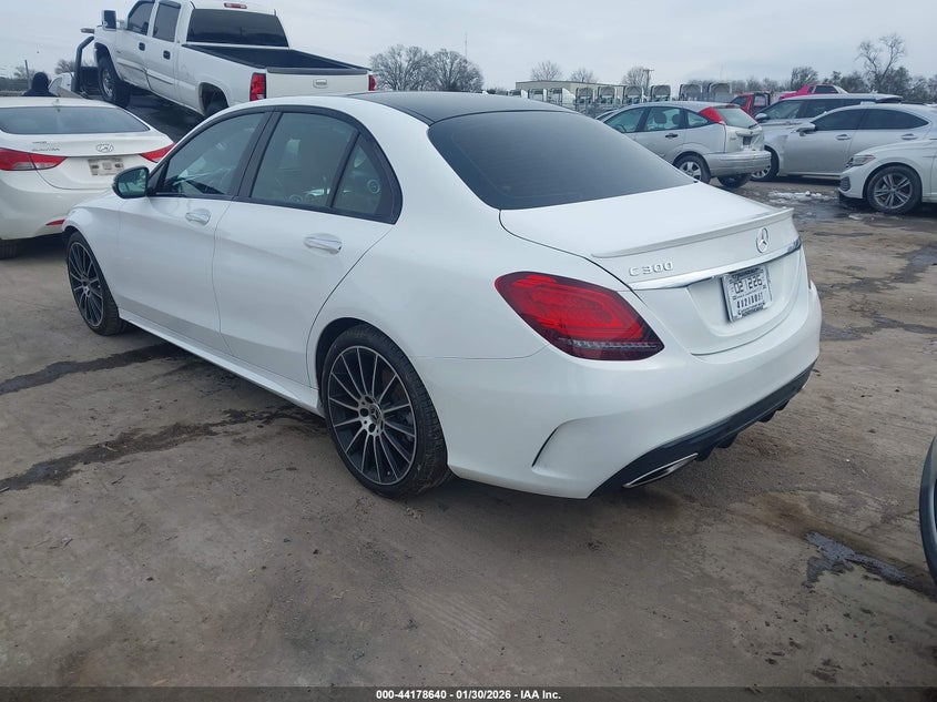 2021 Mercedes-benz C-klasse VIN W1KWF8DB5MR605674 IAAI salvage auction — FRONT END, Salvage (North Carolina), sold $9,900 on 2026-07-29 (photo 3)