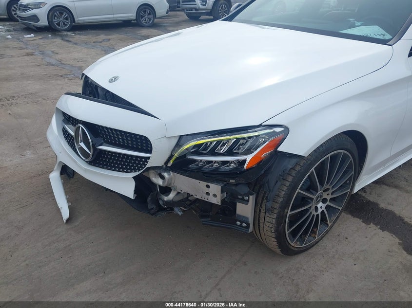 2021 Mercedes-benz C-klasse VIN W1KWF8DB5MR605674 IAAI salvage auction — FRONT END, Salvage (North Carolina), sold $9,900 on 2026-07-29 (photo 6)