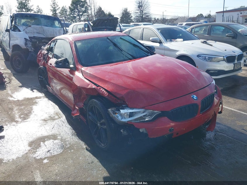 2017 BMW 4er VIN WBA4P3C59HK528445 IAAI salvage auction — FRONT & REAR, Salvage (South Carolina), sold $4,100 on 2026-07-06 (photo 1)