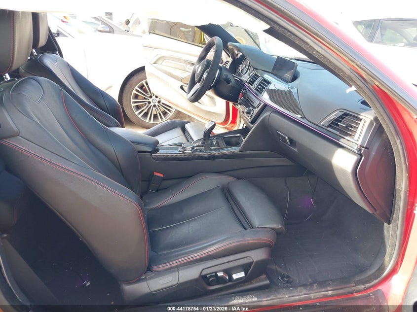 2017 BMW 4er VIN WBA4P3C59HK528445 IAAI salvage auction — FRONT & REAR, Salvage (South Carolina), sold $4,100 on 2026-07-06 (photo 5)