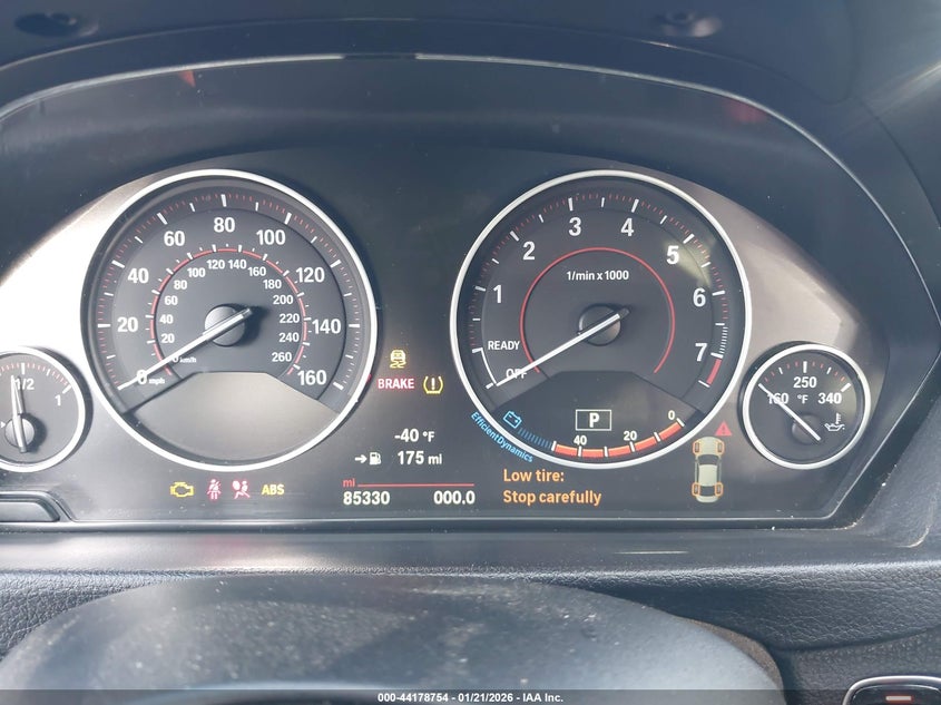 2017 BMW 4er VIN WBA4P3C59HK528445 IAAI salvage auction — FRONT & REAR, Salvage (South Carolina), sold $4,100 on 2026-07-06 (photo 7)