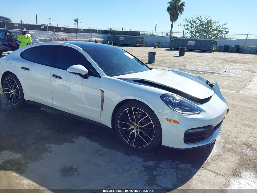 2022 Porsche Panamera VIN WP0AJ2A77NL101079 IAAI salvage auction — FRONT END, Salvage Title, sold $29,775 on 2026-07-06 (photo 1)