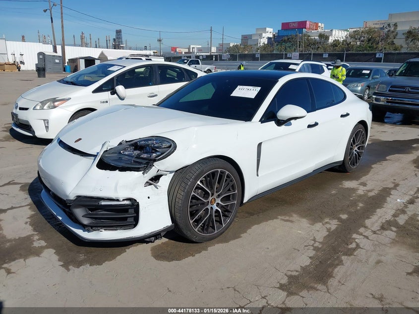 2022 Porsche Panamera VIN WP0AJ2A77NL101079 IAAI salvage auction — FRONT END, Salvage Title, sold $29,775 on 2026-07-06 (photo 2)