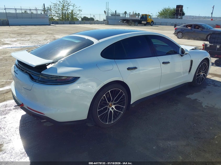 2022 Porsche Panamera VIN WP0AJ2A77NL101079 IAAI salvage auction — FRONT END, Salvage Title, sold $29,775 on 2026-07-06 (photo 4)