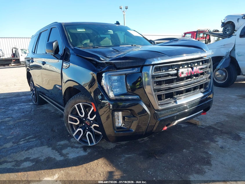 2022 Gmc Yukon VIN 1GKS2CKL9NR252607 IAAI salvage auction — LEFT FRONT, Clear (Oklahoma), sold $12,000 on 2026-07-29 (photo 1)