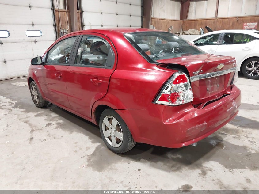 2008 Chevrolet Aveo VIN KL1TD56608B282741 IAAI salvage auction — REAR END, Mv-907A (New York), sold $400 on 2026-07-15 (photo 3)