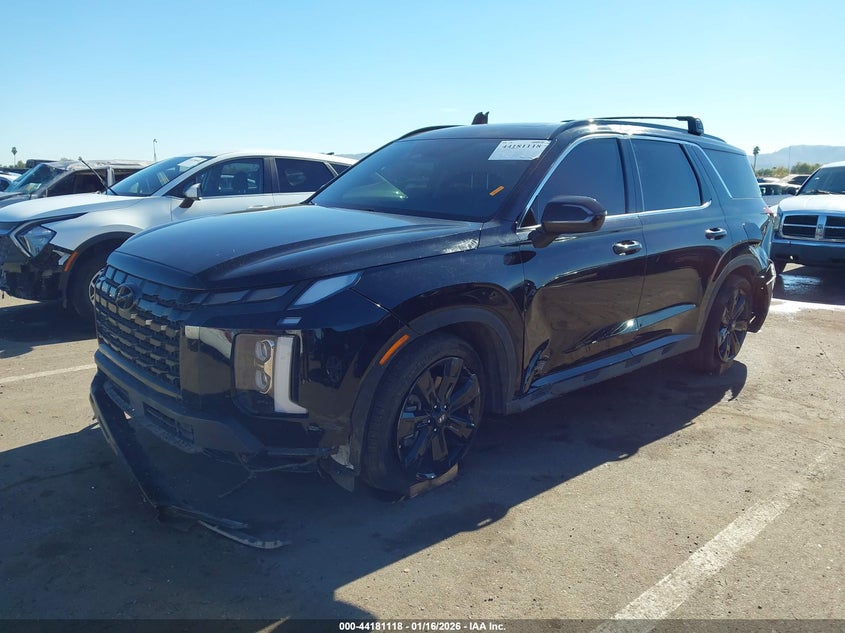 2023 Hyundai Palisade VIN KM8R34GE4PU531840 IAAI salvage auction — LEFT FRONT, Salvage Title, sold $8,600 on 2026-07-21 (photo 2)