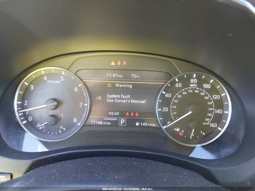 2022 Infiniti Qx55 VIN 3PCAJ5J34NF112462 IAAI salvage auction — LEFT SIDE, Salvage (California), sold $6,700 on 2026-09-16 (photo 7)