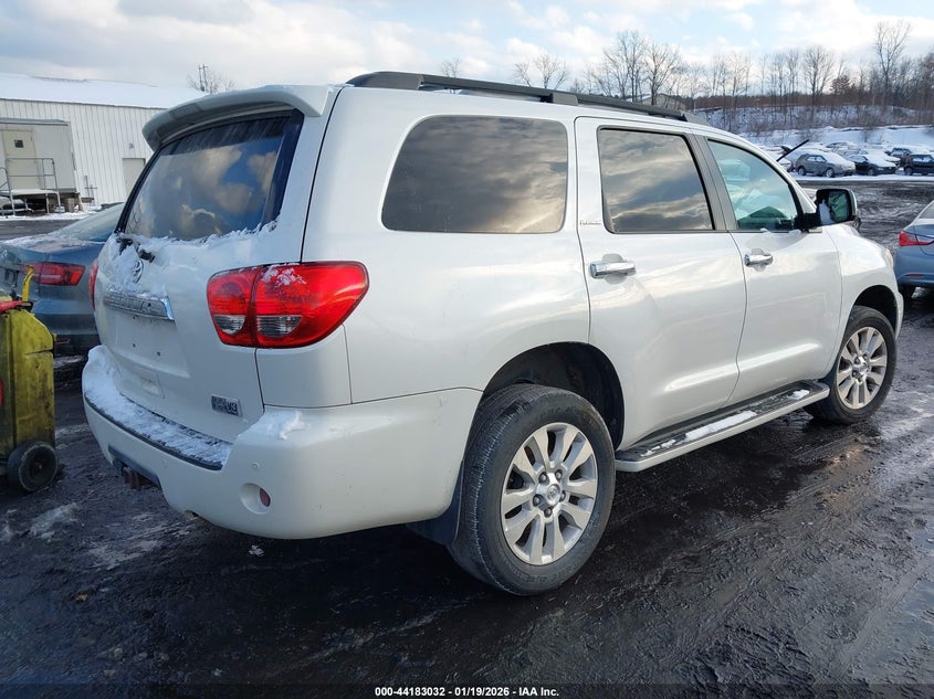 2011 Toyota Sequoia VIN 5TDDY5G15BS045098 IAAI salvage auction — LEFT FRONT, Salvage (New Jersey), sold $3,900 on 2026-07-25 (photo 4)