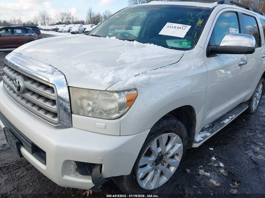 2011 Toyota Sequoia VIN 5TDDY5G15BS045098 IAAI salvage auction — LEFT FRONT, Salvage (New Jersey), sold $3,900 on 2026-07-25 (photo 6)