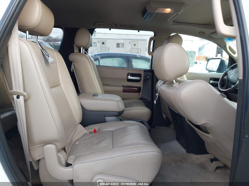 2011 Toyota Sequoia VIN 5TDDY5G15BS045098 IAAI salvage auction — LEFT FRONT, Salvage (New Jersey), sold $3,900 on 2026-07-25 (photo 8)