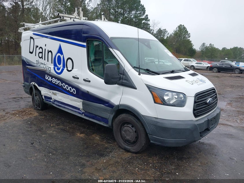 2018 Ford Transit VIN 1FTYR2CM6JKA35327 IAAI salvage auction — RIGHT SIDE, Salvage Title, sold $2,850 on 2026-07-22 (photo 1)