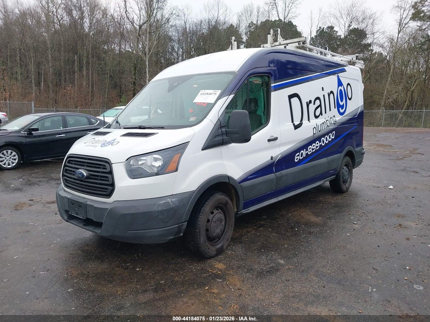 2018 Ford Transit VIN 1FTYR2CM6JKA35327 IAAI salvage auction — RIGHT SIDE, Salvage Title, sold $2,850 on 2026-07-22 (photo 2)