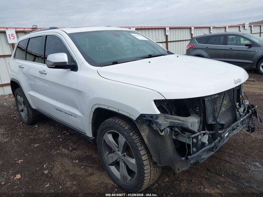 2016 Jeep Grand cherokee VIN 1C4RJFBG1GC441033 IAAI salvage auction — FRONT END, Wait Title, sold $2,750 on 2026-07-11 (photo 1)