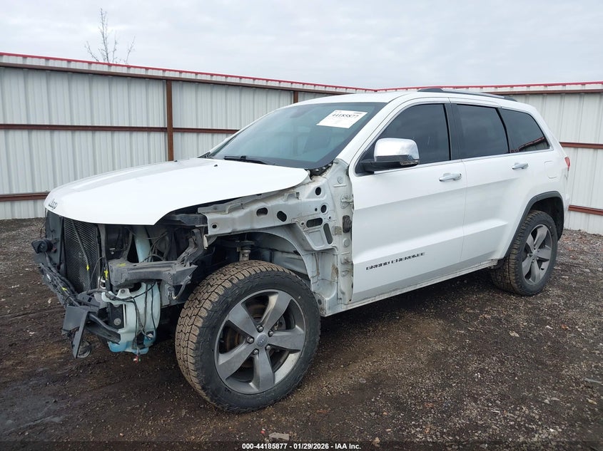 2016 Jeep Grand cherokee VIN 1C4RJFBG1GC441033 IAAI salvage auction — FRONT END, Wait Title, sold $2,750 on 2026-07-11 (photo 2)