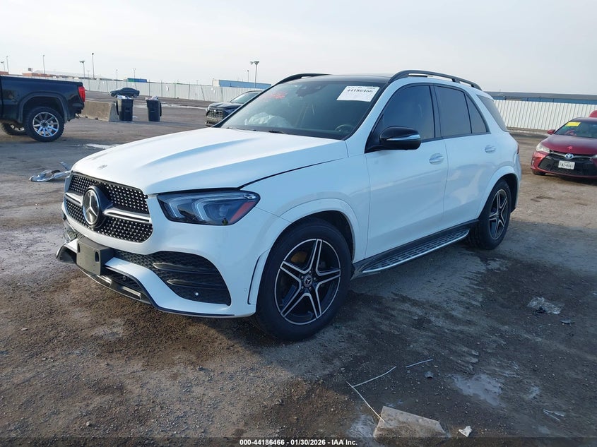 2022 Mercedes-benz Gle VIN 4JGFB4JB2NA754672 IAAI salvage auction — FRONT END, Salvage (Texas), sold $15,600 on 2026-07-30 (photo 2)