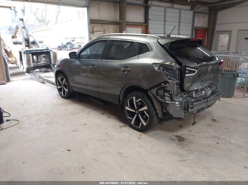 2022 Nissan Rogue VIN JN1BJ1CW5NW494021 IAAI salvage auction — REAR END, Salvage Title, sold $825 on 2026-07-29 (photo 3)