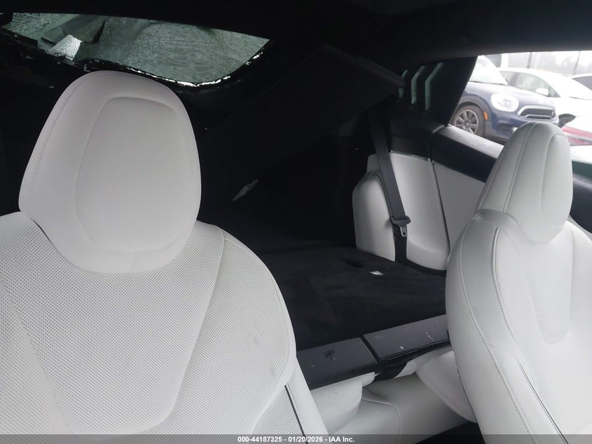 2024 Tesla Model s VIN 5YJSA1E66RF534577 IAAI salvage auction — FRONT & REAR, Salvage (California), sold $9,600 on 2026-07-16 (photo 8)