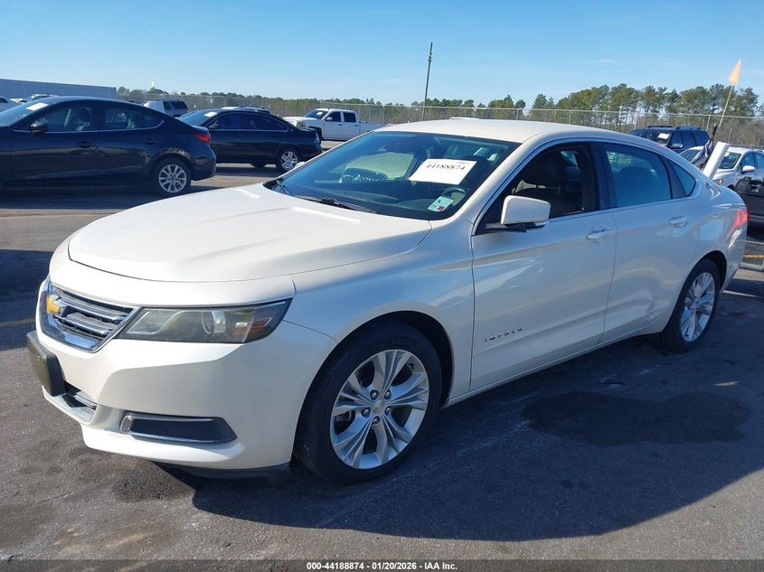 2014 Chevrolet Impala VIN 2G1125S36E9162157 IAAI salvage auction — FRONT END, Clear (Minnesota), sold $7,200 on 2026-08-12 (photo 2)
