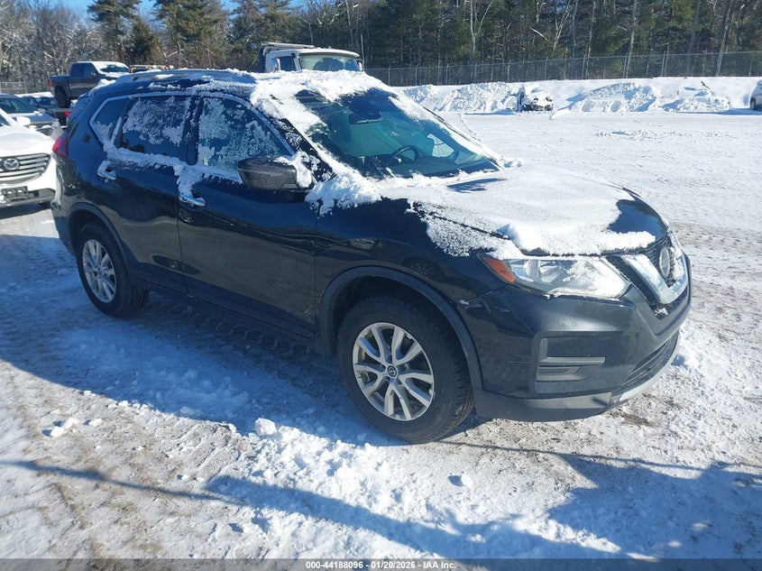 2020 Nissan Rogue VIN JN8AT2MV3LW143267 IAAI salvage auction — LEFT SIDE, Salvage Title, sold $3,350 on 2026-07-10 (photo 1)
