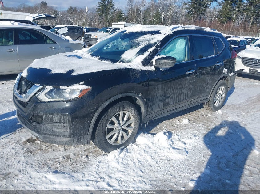 2020 Nissan Rogue VIN JN8AT2MV3LW143267 IAAI salvage auction — LEFT SIDE, Salvage Title, sold $3,350 on 2026-07-10 (photo 2)
